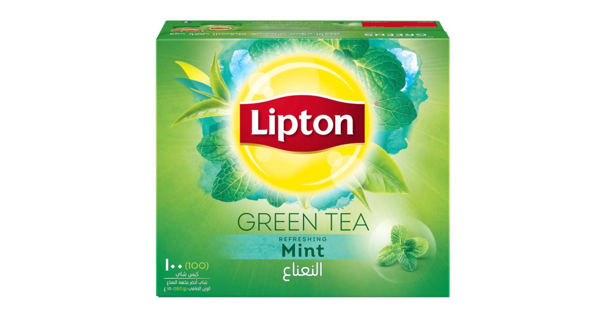 Lipton Green Tea with Mint 100 bags Lipton